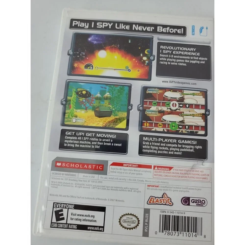 Ultimate I Spy (Nintendo Wii, 2008)‎ Game Complete Tested